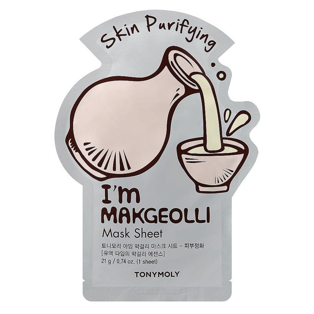 Tonymoly Im Real Makgeolli Face Mask Sheet 0.74Oz (21g)